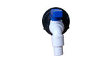 IBC 2” S60X6 Cap with White Blue Plastic Tap - Armstrong Cheshire