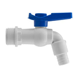 IBC 2” S60X6 Cap with White Blue Plastic Tap - Armstrong Cheshire