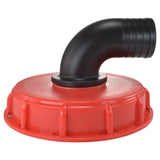 IBC 6-inch Cap Kit with 50mm Barbed Elbow Connector - Armstrong Cheshire