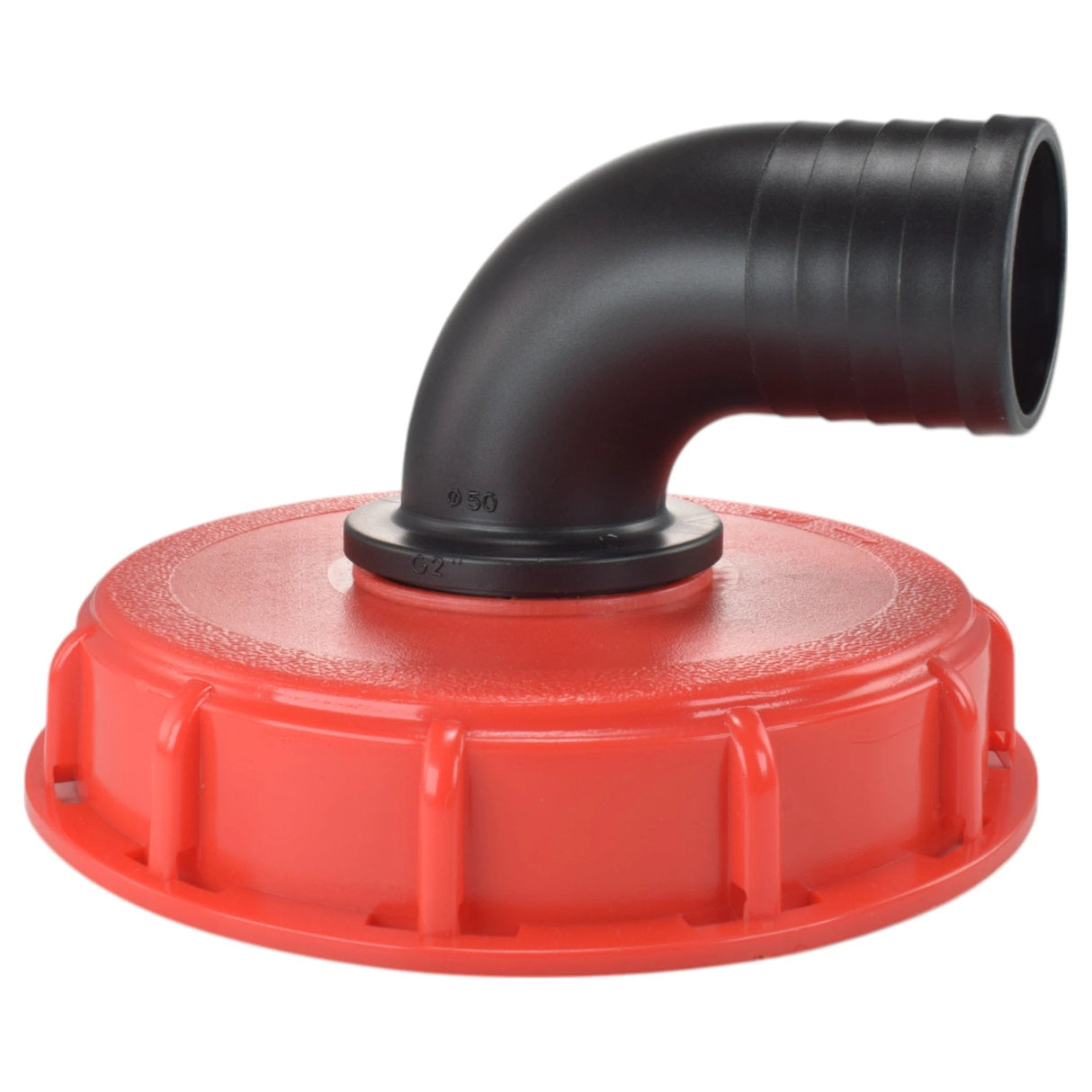 IBC 6-inch Cap Kit with 50mm Barbed Elbow Connector - Armstrong Cheshire