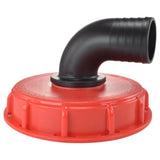 IBC 6-inch Cap Kit with 50mm Barbed Elbow Connector - Armstrong Cheshire