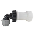 IBC Extender with 2” S60X6 Cap and 32mm MDPE Elbow - Armstrong Cheshire