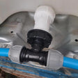 IBC Extender with 2” S60X6 Cap and 32mm MDPE Tee - Armstrong Cheshire
