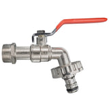 IBC S60x6 M-F Extender Swivel with S60X6 Cap and Quick Connect Lever Tap ¾” BSP - Armstrong Cheshire