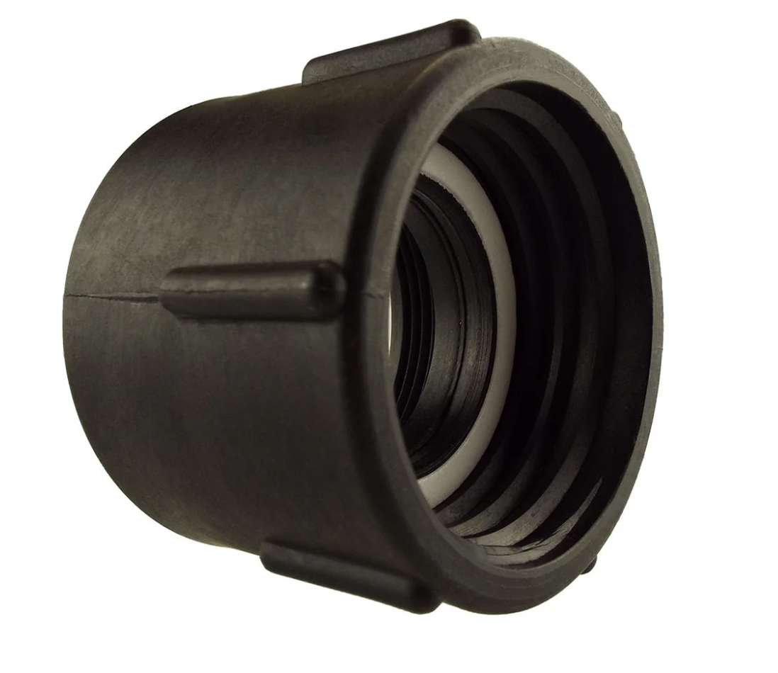 IBC 2” S60X6 Cap with 50mm MDPE Tee