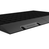 IBRAN V Grid Ramp Edging For Shed Bases And Gravel Or Grass Grids Edge Protection Bolted To Ground - Armstrong Cheshire