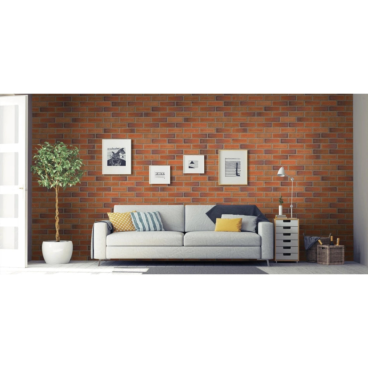 Ibstock Alderley Burgundy Brick 65mm Pack of 501 - Armstrong Cheshire