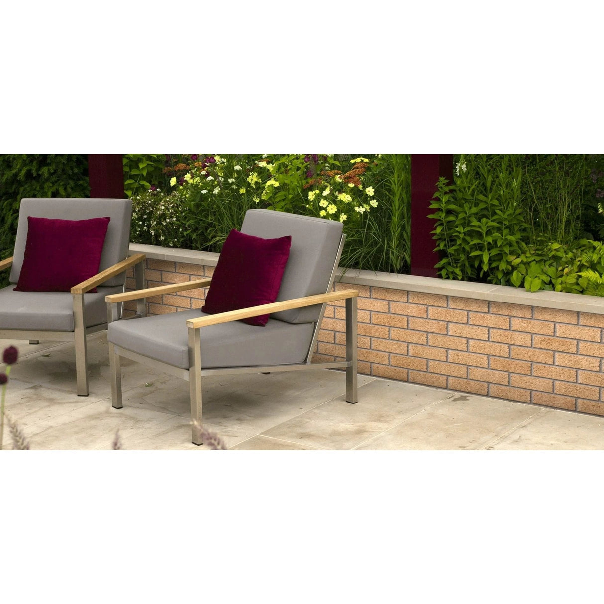 Ibstock Anglian Buff Multi Rustic Brick 65mm - Armstrong Cheshire