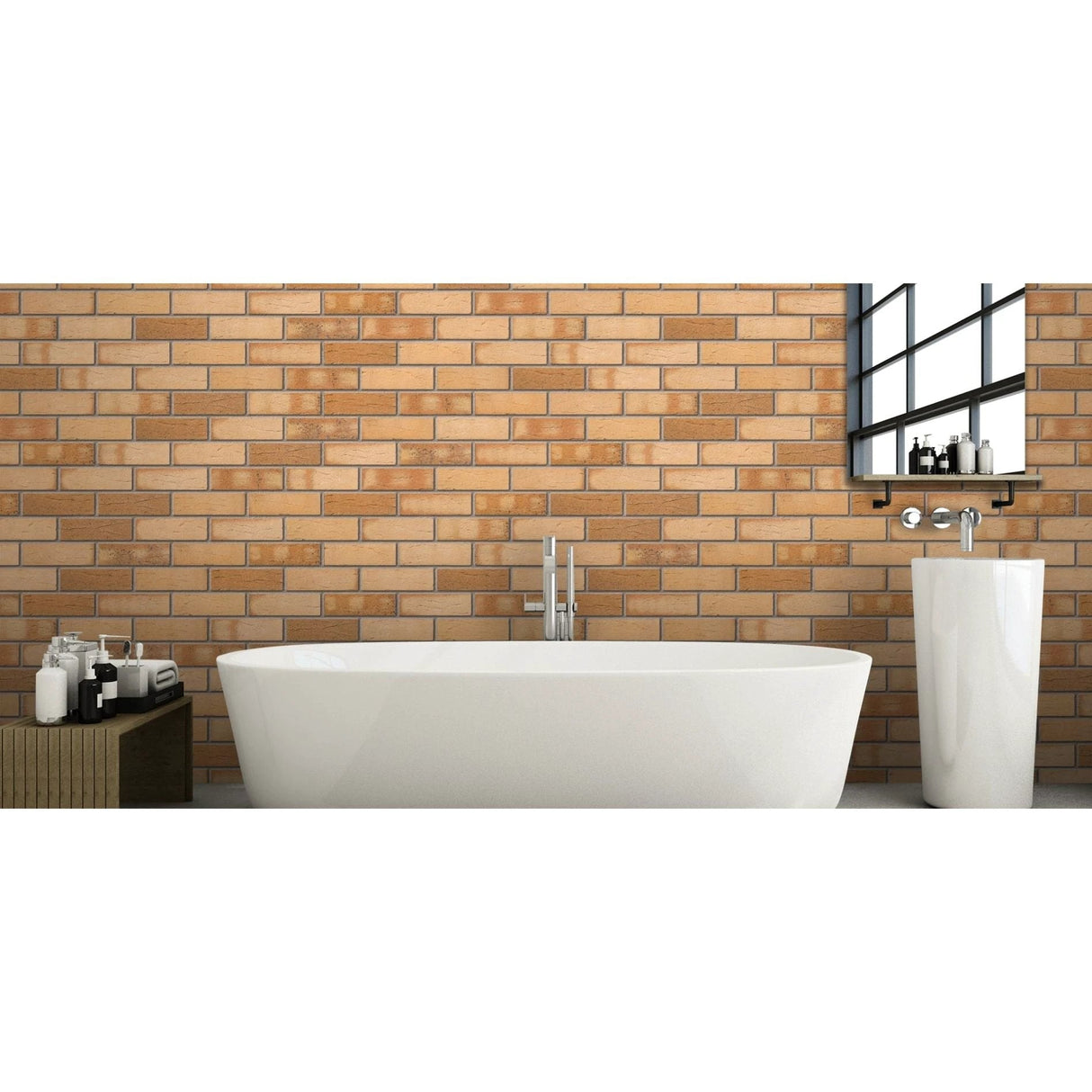 Ibstock Brunswick Wilton Yellow Brick 65mm Pack of 500 - Armstrong Cheshire