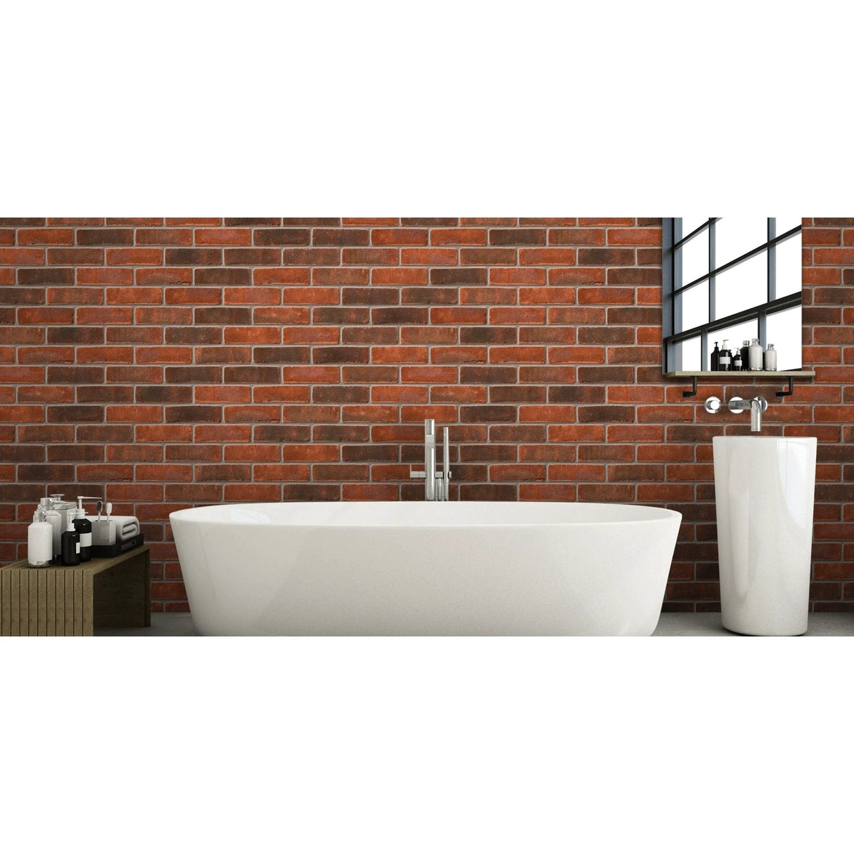 Ibstock Cissbury Red Multi Brick 65mm Pack of 475 - Armstrong Cheshire