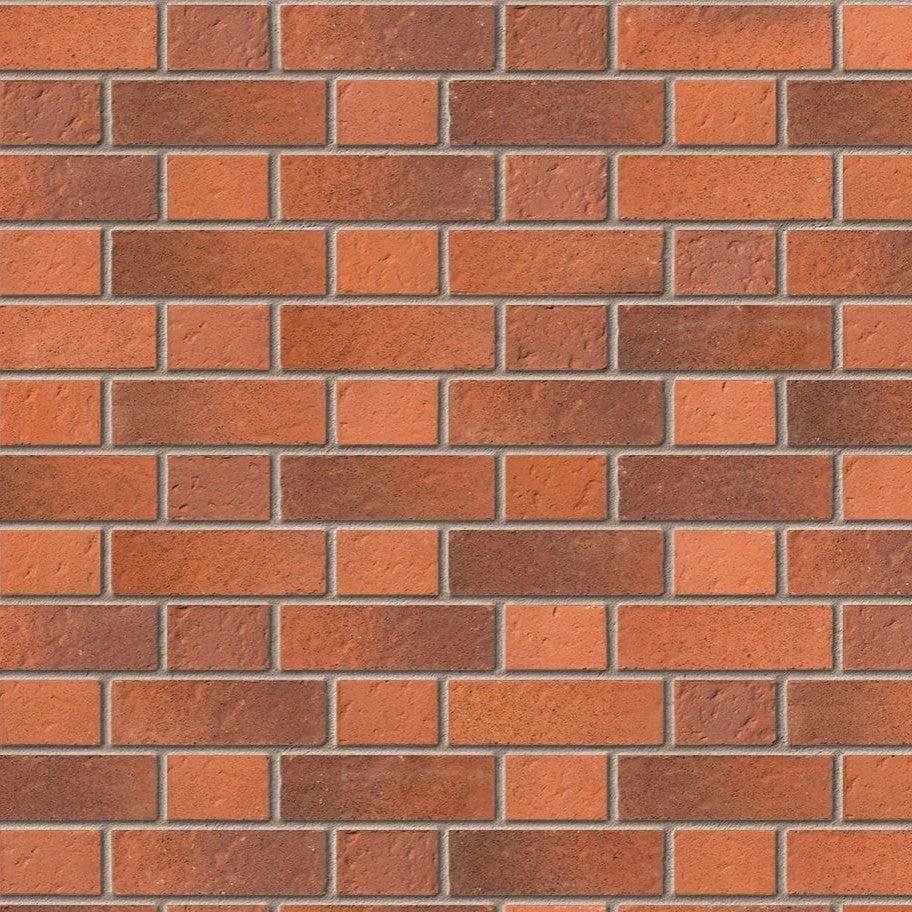 Ibstock Mercia Orange Multi Brick 65mm - Armstrong Cheshire