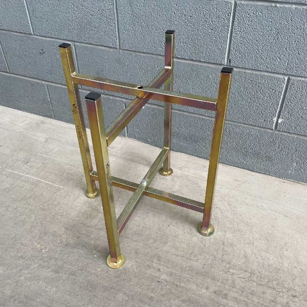 600mm high Mortar / Spot Board Stand - with feet Gold