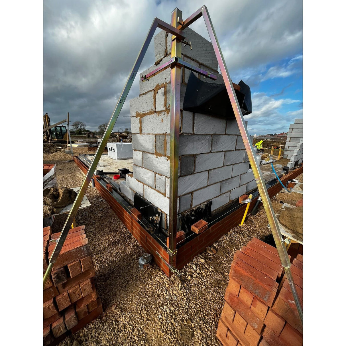 Adjustable Bricklayer Profile Outrigger / Stabiliser (2 legs)
