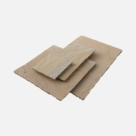 Indian Sandstone Paving Slabs – Sunset Buff - Armstrong Cheshire