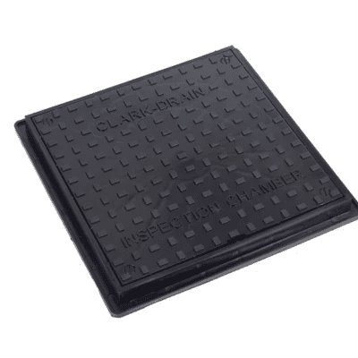Inspection Chamber Manhole Plastic Cover 300 x 300mm - Armstrong Cheshire