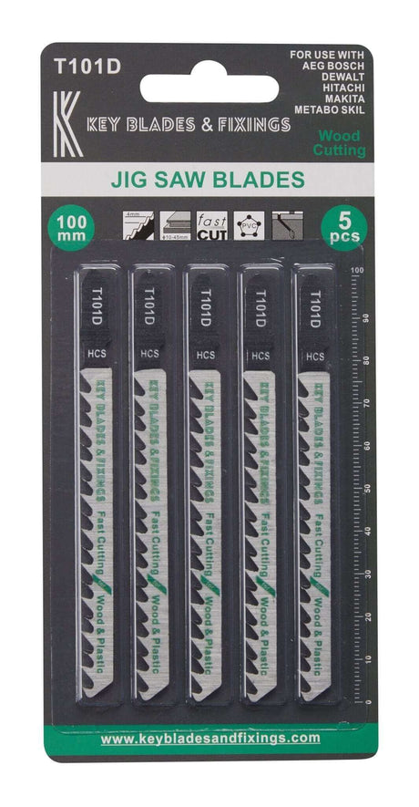 T101D Jigsaw Blades 5 Pack - 1166