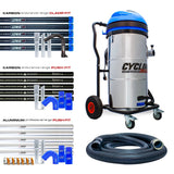 Kiam CYCLONE® All Terrain Gutter Vacuum System 3600W 100L Stainless Steel - Armstrong Cheshire