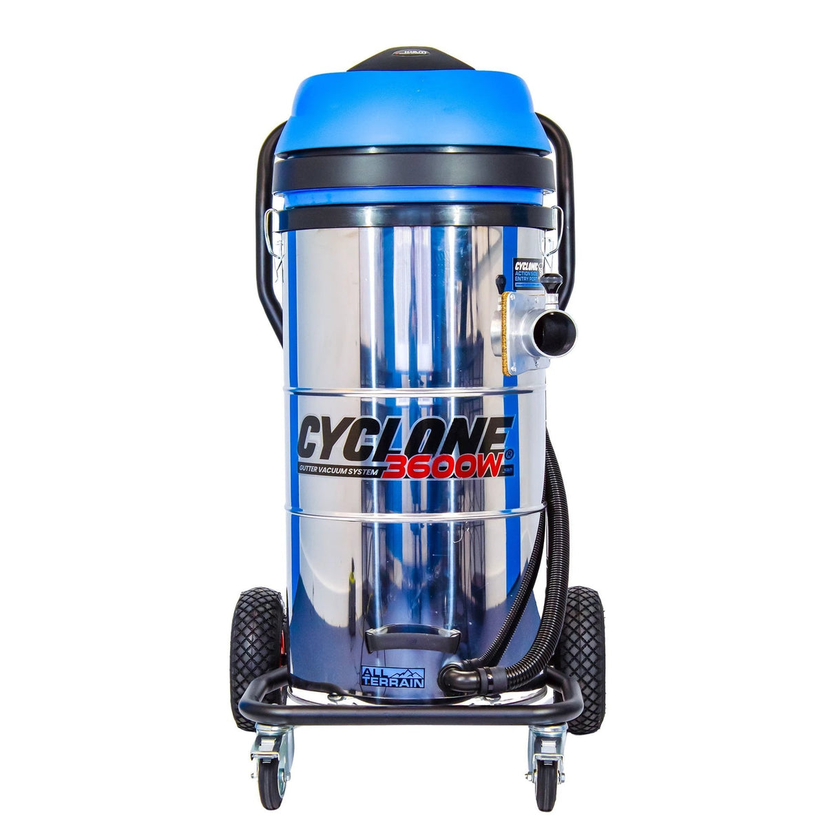 Kiam CYCLONE® All Terrain Gutter Vacuum System 3600W 100L Stainless Steel - Armstrong Cheshire