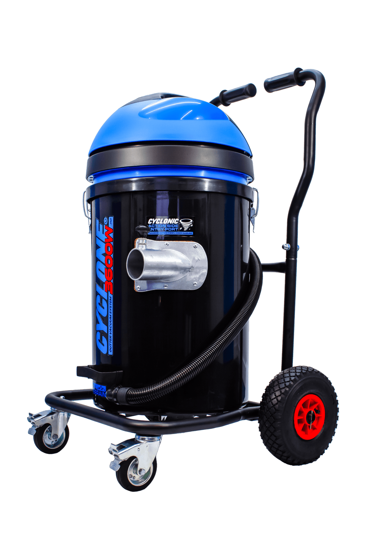 Kiam CYCLONE® All Terrain Gutter Vacuum System 3600W 76L Polypropylene (Black) - Armstrong Cheshire