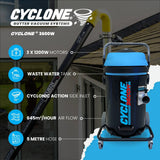 Kiam CYCLONE® Gutter Vacuum System 3600W Polypropylene (Black) - Armstrong Cheshire