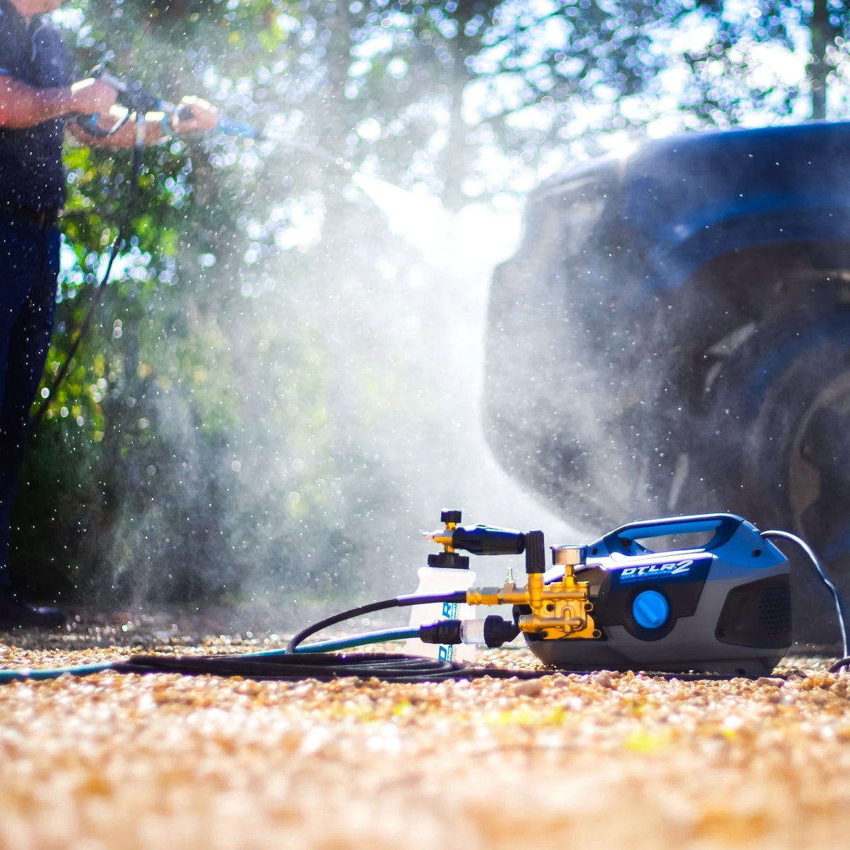 Kiam® DTLR 2 LITE® Electric Pressure Washer 150 Bar 8.45 LPM - Armstrong Cheshire