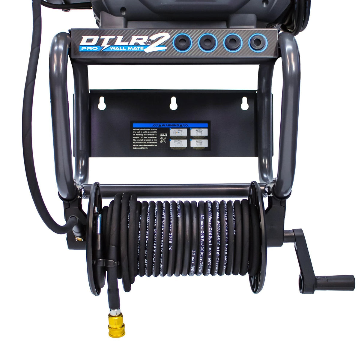 Kiam DTLR2 PRO® Wall Mount Frame and Hose Reel - Armstrong Cheshire