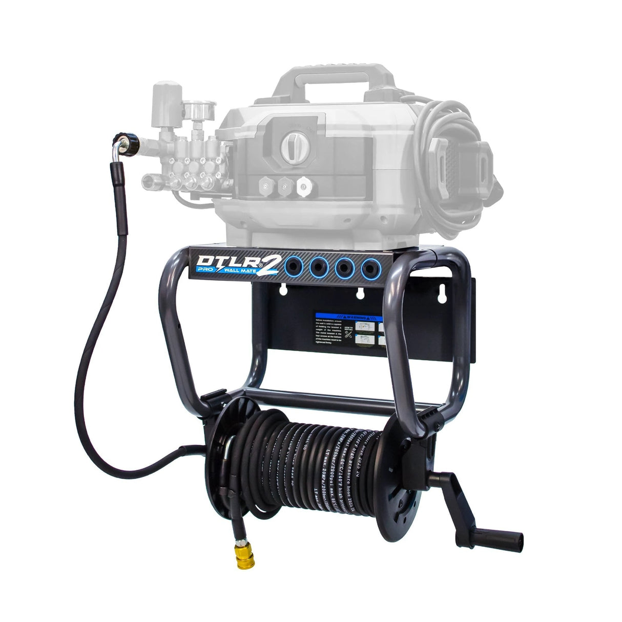 Kiam DTLR2 PRO® Wall Mount Frame and Hose Reel - Armstrong Cheshire