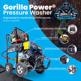 Kiam GORILLA POWER® 3600PSI 15LPM 13HP Petrol Pressure Washer Loncin Engine - Armstrong Cheshire