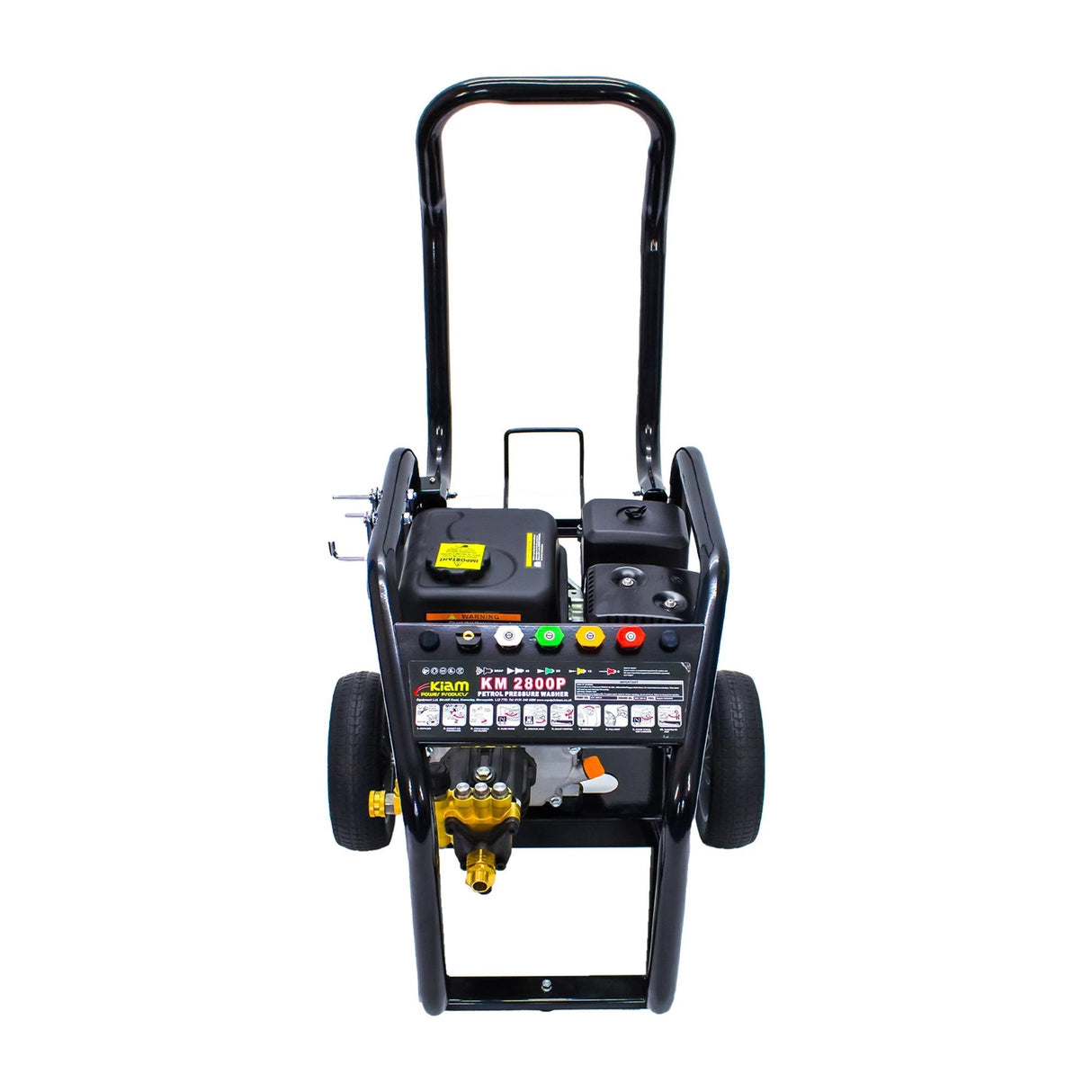 Kiam KM2800P Petrol High Pressure Washer Jet Cleaner (6.5HP) - Armstrong Cheshire