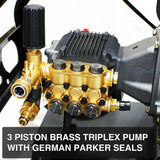 Kiam KM3600DX Industrial Diesel Pressure Washer (10HP) - Armstrong Cheshire