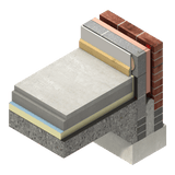 Kingspan Thermafloor TF70 PIR Floor Insulation Board (1200mm x 2400mm) - Armstrong Cheshire