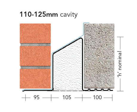 IG  L1/HD110 Cavity Wall Lintel