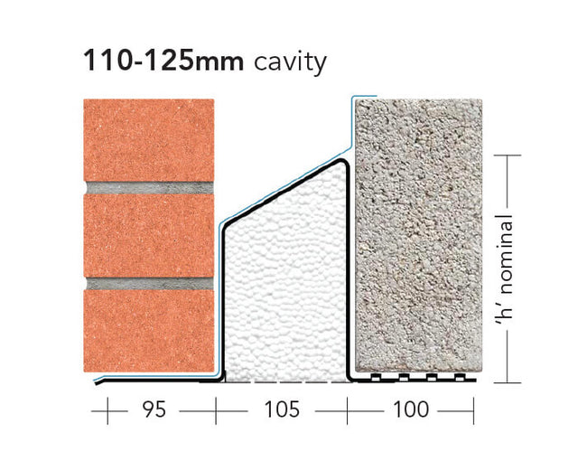 IG L1/HD110 Cavity Wall Lintel