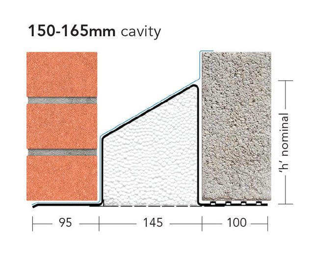 IG L1/HD150 Cavity Wall Lintel