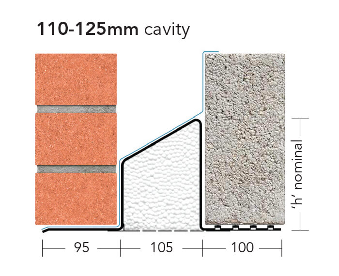 IG  L1/S110 Cavity Wall Lintel