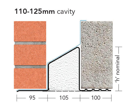 IG  L1/S110 Cavity Wall Lintel