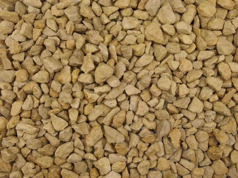 Limestone Cream Gravel 14mm - 800kg Bulk Bag - Armstrong Cheshire