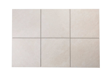Luzia Porcelain Paving Cloud White Outdoor Tiles - Armstrong Cheshire