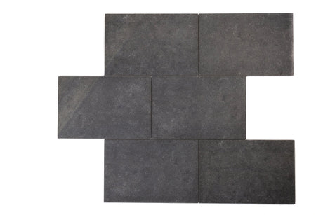 Luzia Porcelain Paving Raven Black Outdoor Tiles - Armstrong Cheshire