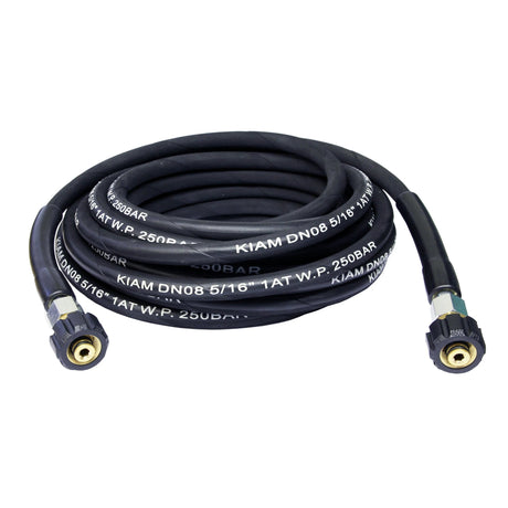 M22 Female - M22 Female Heavy Duty 5/16" Rubber Pressure Washer Hose - Armstrong Cheshire