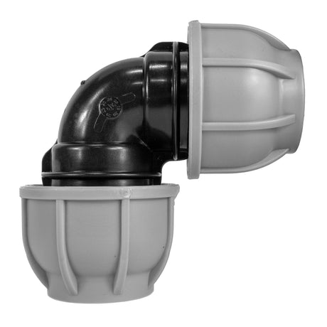 MDPE Elbow 63mm - Armstrong Cheshire