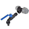 MDPE Tee 32mm and Nylon Garden Tap with Barb Outlet - Armstrong Cheshire