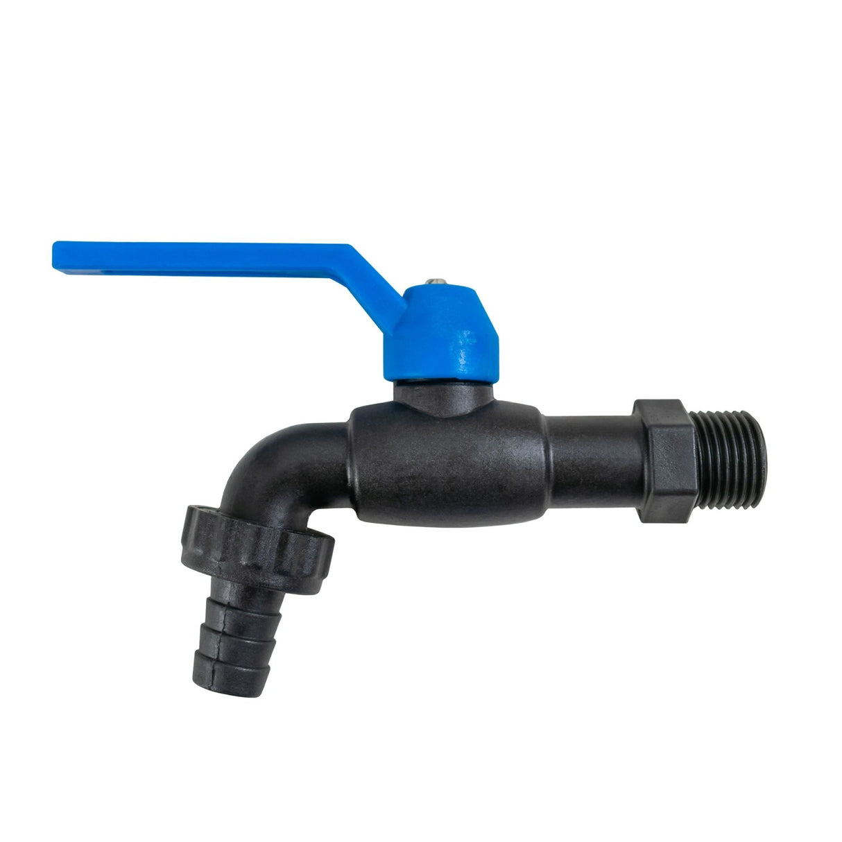 MDPE Tee 32mm and Nylon Garden Tap with Barb Outlet - Armstrong Cheshire