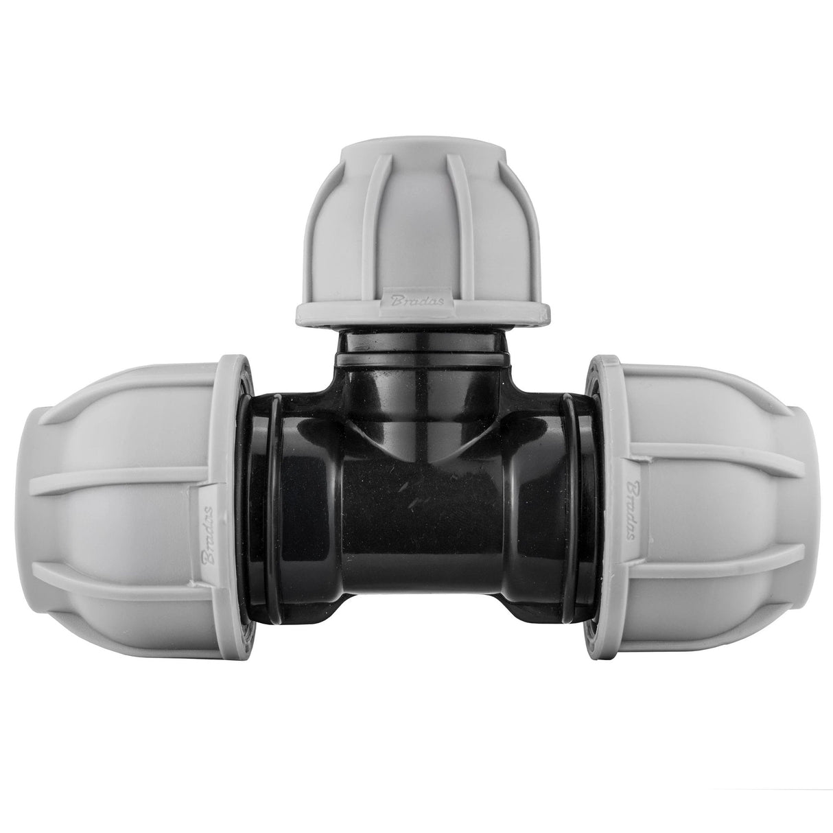 MDPE Tee Reducing 25mm – 20mm – 25mm - Armstrong Cheshire