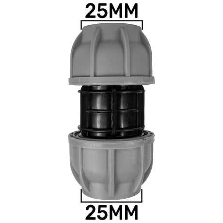 MDPE Straight Joiner 25mm
