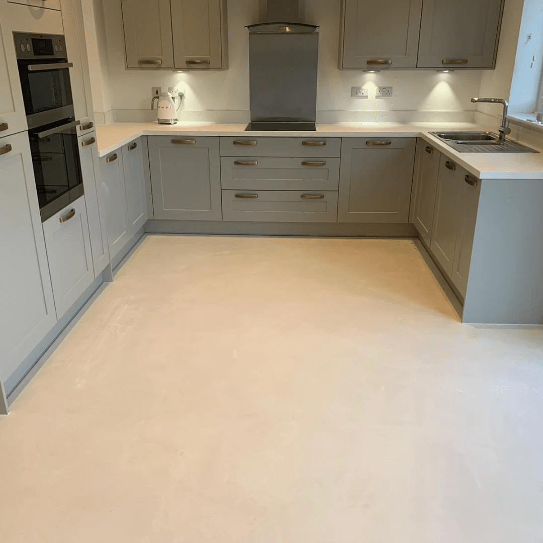 Microcement Polished Concrete by Concrete Lab