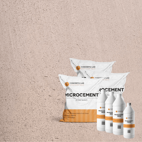 Microcement Polished Concrete 3 Coat Pack by Concrete Lab
