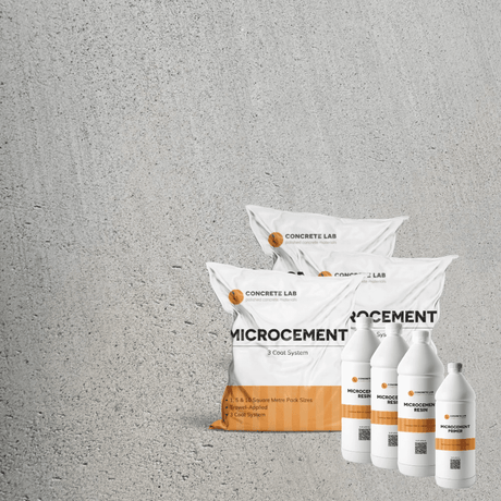 Microcement Polished Concrete 3 Coat Pack by Concrete Lab