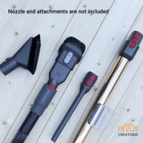 Miele to Dyson Adapter - Use Dyson Accessories with Miele Vacuums by Helios Creations