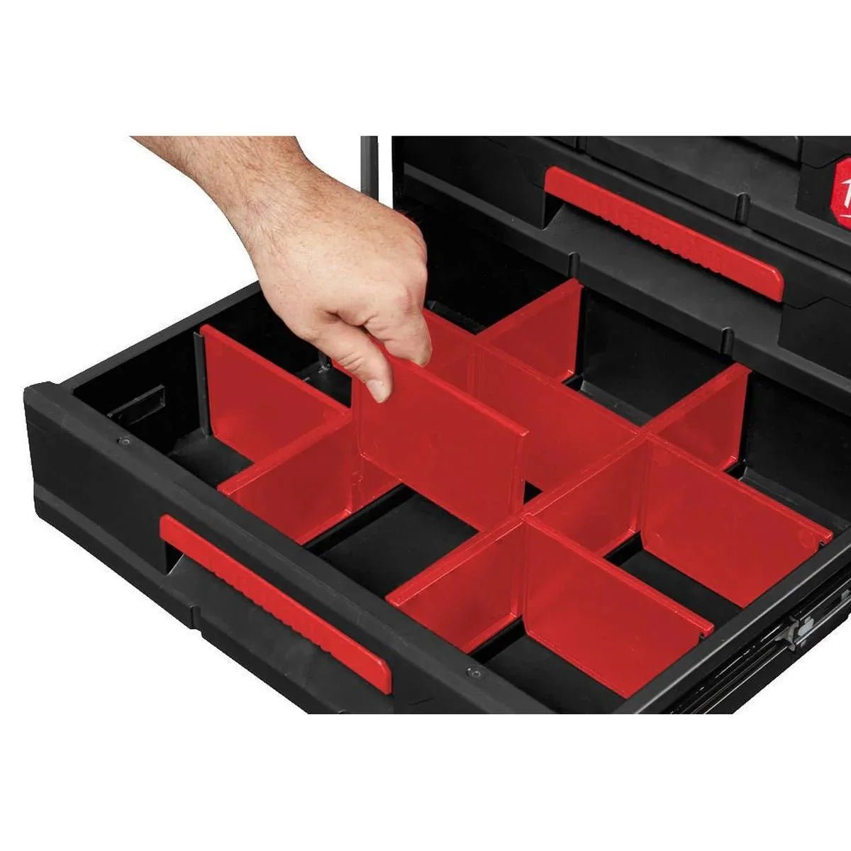 Milwaukee PACKOUT Drawer Dividers For Custom Organisation In Drawers Rapid Tool Access